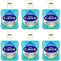 Los mejores  - Carex - Pack de 6 botellas de jabón líquido antibacteriano original 250 ml